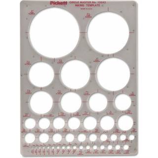 Pickett Cha1204i Circle Master Template Range fra 1/16 til 3 inches i diameter (1204i) R?g