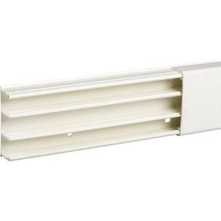 Schneider Minikanal 25x60 3 rum par hvid pvc, 2,1