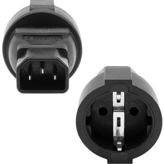 ProXtend Strømadapter (230V AC, C14 til Schuko) | PRIS-MATCH