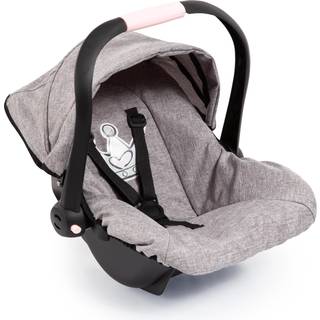 Bayer Design Deluxe Car Seat with Canopy for Dolls - Grey (67910AA)