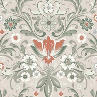 Östanskär - Beige & Orange