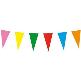 Flagguirlande i papir 10 m
