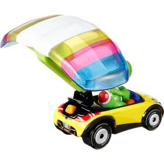 Hot Wheels Super Mario-karakterbiler i 3-pak – 3 karakterbiler (1:64) til børn og samlere fra 3 år HDB38