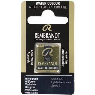 Rembrandt Løse Akvarelbrikker Olive Green (620)