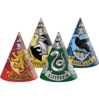 Harry Potter partyhatte, 6 stk.