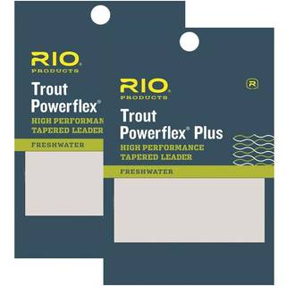 Rio Powerflex Plus 12 Ft Forfang 2 stk 0X 0,28mm