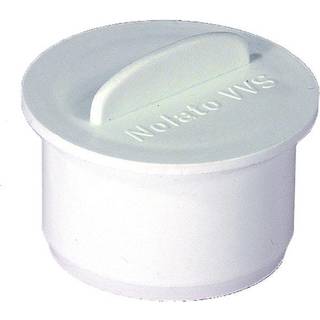 Purus 2910331 Prop glatsluttede, hvid 40 mm