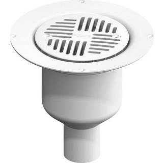Purus Mini-Brage Gulvafløb 130 mm, bundudgang