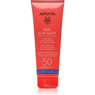 Apivita Bee Sun Safe Hydra Fresh Milk SPF50 Sollotion til ansigt og krop SPF 50 200 ml - 200 ml