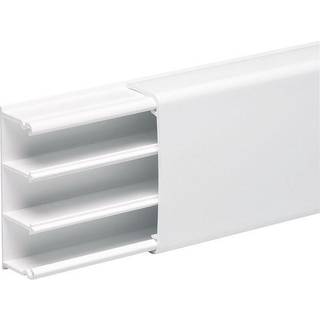 Schneider Minikanal 25x60 3 rum par hvid hf, 2,1m