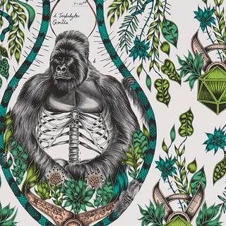 Emma J Shipley Wallpaper Silverback W0120/03