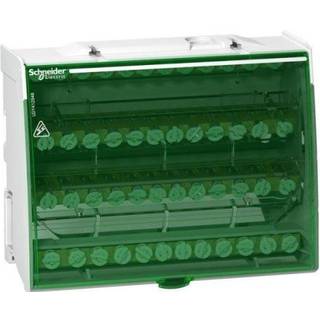 Schneider Distr.block 4p 125a 4x12 connectors