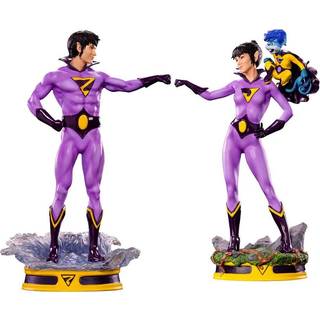 WONDER TWINS - 2-Pack Statuette 1/10 Art Scale DELUXE - 21cm Exclusive