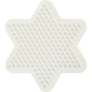 NABBI BioBeads Stjerne Perleplade 9,8x9,8 cm