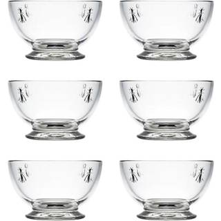 La Rochere Abeille Dessertskål 60 Cl 6-pak - Dessertskåle Glas Klar - 630301