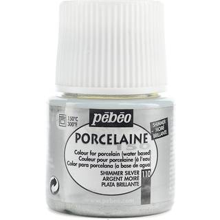 Porcelænsfarve 45 ml sølv