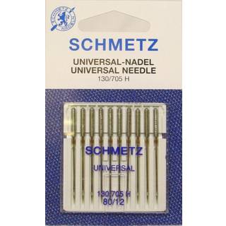 Schmetz universal symaskinnåle - Flad kolbe - 80/12