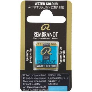 Rembrandt Løse Akvarelbrikker Cob. Turq. Blue (586)