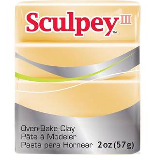 Sculpey III Polymer ovn-bake ler smykker guld ikke giftig 2 oz. Bar er fantastisk til modellering af skulptureringsferie DIY blandede medier og s