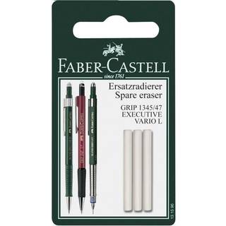 Faber-Castell 3-pak viskelæder refill til Grip 1345 / 1347 / Vario / Executive