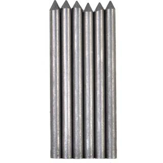 Koh-i-Noor hardtmuth grafit f?rer til blyholdere 4B grad 5,6 mm x 80 mm blyboks p? 6 (486404B001KZ) sort