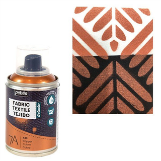 Tekstilspray 7A 100 ml kobber