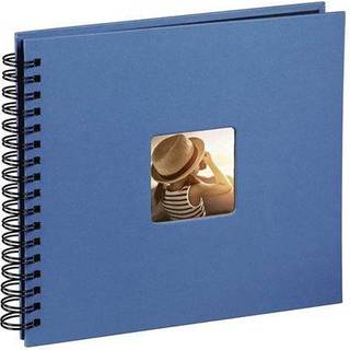 Hama "Fine Art" Spiral Album 36 x 32 cm 50 Black Pages azure