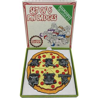TMNT - Pizza - Limited Edition 6 Pin's Set '13x1x13cm'