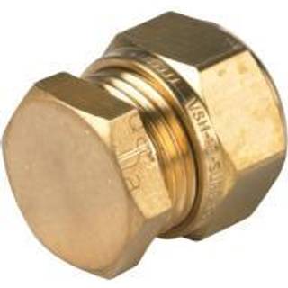 Slutmuffe 15 mm Kompressions Fittings