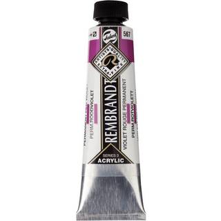 Rembrandt akrylfarve 40 ml Permanent Red Violet - 567