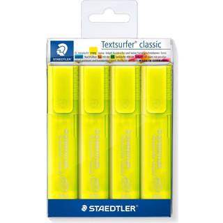 Staedtler Textsurfer Rainbow 4 stk gul
