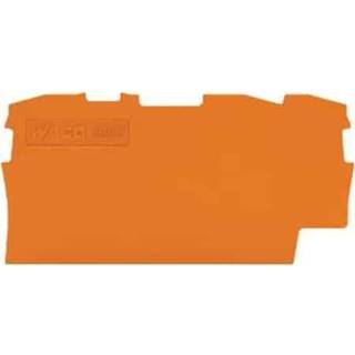 Ende /Mellemplade 3L Orange Wago
