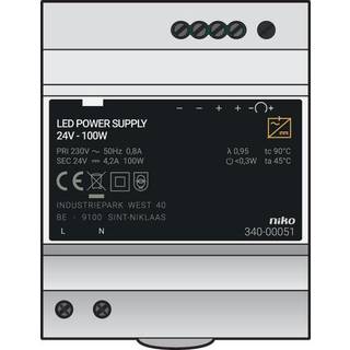 Modulær Strømforsyning 24 Vdc, 100 W Niko