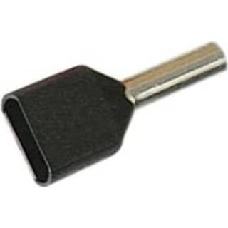 Iso. Twin-Terminalrør 2X1,5Mm² L8 Sort Elpress