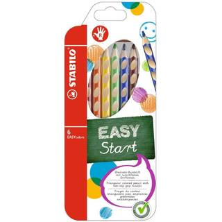 STABILO Farveblyanter EASYCOLOR R 6-STK ASS. For højrehåndede