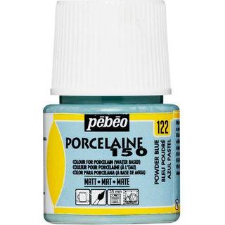 Mat porcelænsmaling pudderblå
