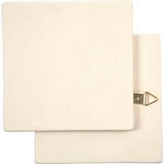 Hvid Kakkel 13x13 cm - Elegant og Alsidig