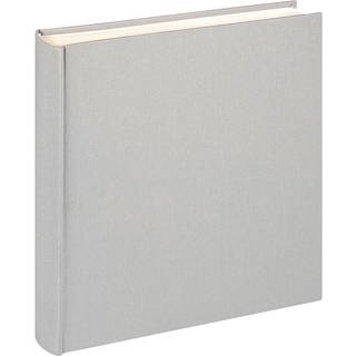 Cloth Album Grå - 28x29 cm (100 Hvide sider / 50 ark)