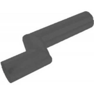 PREFA Sokkelknæ 0,7x100mm. P10. Sort RAL9005. - Tages ikke retur -