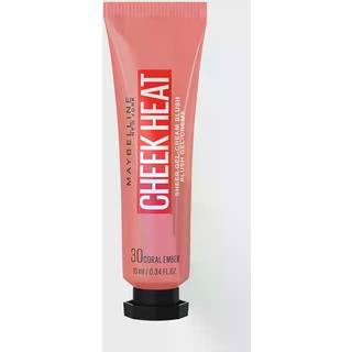 MAYBELLINE NEW YORK Face Studio Cheek Heat Rouge creme Skygge 30 Coral Ember 10 ml - 10 ml