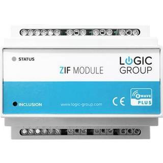 Logic ZIF5029 Intelligent smart Z-Wave baseret modul med 6 relæudgange og 6 impulsindgange til montering p