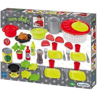 Ecoiffier - Legemad - Salat sæt - 43 dele