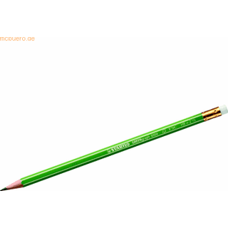 Stabilo 6004-HB fsc GREENgraph med topgummi (12stk)
