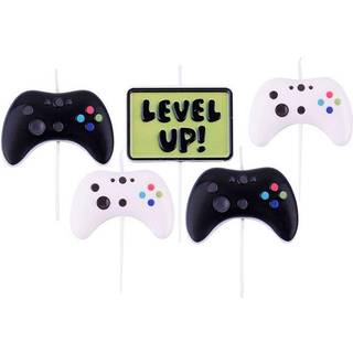 Gamer Fødselsdagslys, 5 stk. - PME