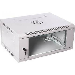 Digitus DN-W19 04U/450 stativ 4U Vægmonteret stativ Lys grå