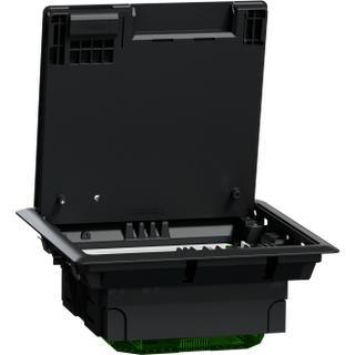 Schneider Gulvboks-m 4 modul plast