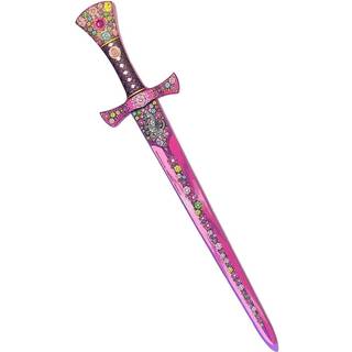 Prinsessesværd Crystal princess - pink