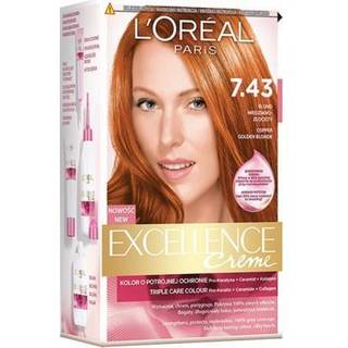 L’Oréal Paris Excellence Creme Hårfarve Skygge 7.43 Blonde Copper 1 stk. - 1 stk.