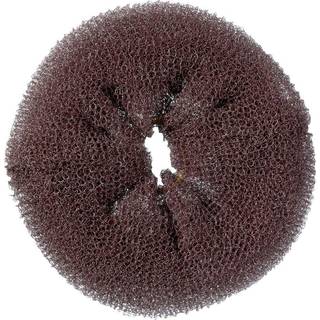 Comair Hair donut round, brown 11 cm 12 gr