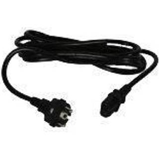 Honeywell Power Cord Ac C14 Type Schuko Eu Strømstik Type F C14 Forbinder Sort